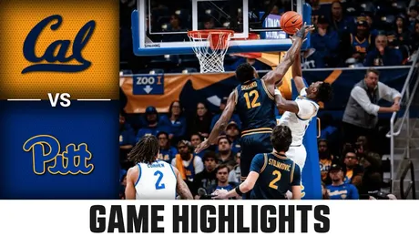 Cal vs. Pitt Game Highlights | 2024-25 ACC Men's Basketball