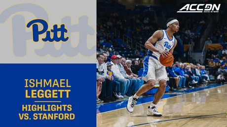 Pitt's Ishmael Leggett Pops Off For 21 Points